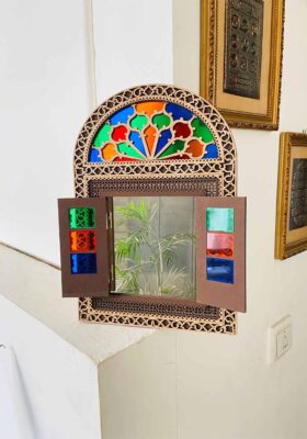 Dareecha Damascus Mirror (Multicolor)