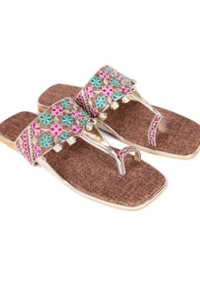 Brown Jute Chappal