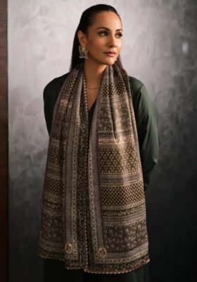 Saya (Shadow) Stole - Green