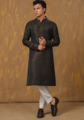 Brown Kurta