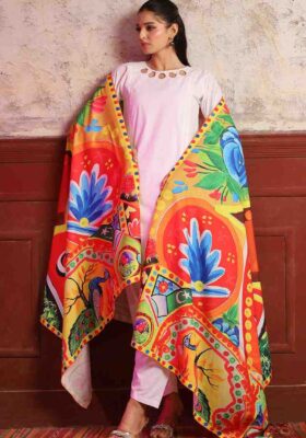 Dil Pakistan Dil Printed Truck Art Stole