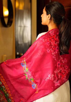 Rickshaw Art Pattern Printed Truck Art Stole