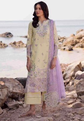 Aster Pale Yellow Shirt Set