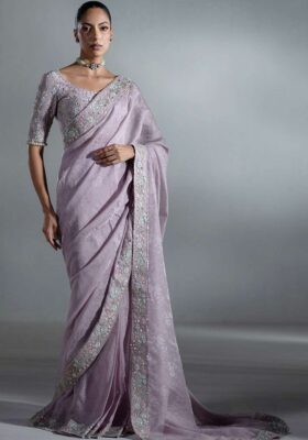 Multi Resham Saree