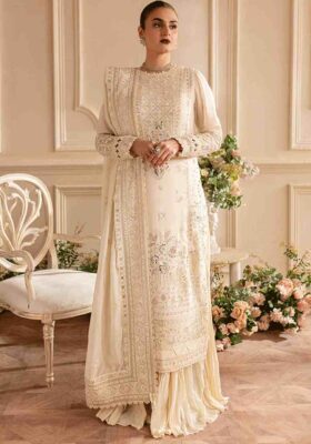 Ivory Shirt with Sharara