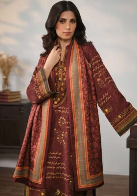 Anjuman (Beautiful Gathering) - Red Stole