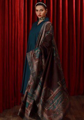 Ta'al (Rhythm) Velvet Shawl