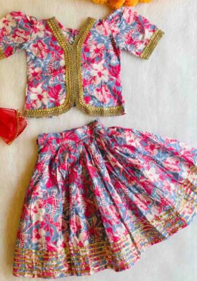 Girls Royal Ghagra Set