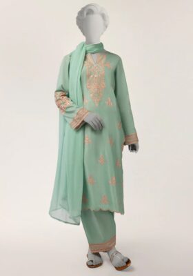 Green Lawn 3Pc Stitched