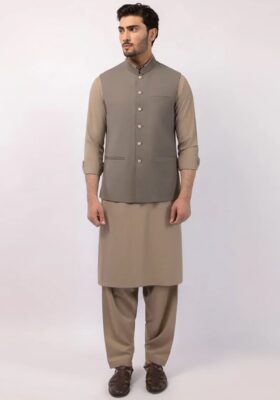 Silver Grey Waistcoat