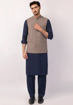 Stone Grey Waistcoat