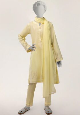 Lilac Lawn 3Pc Stitched