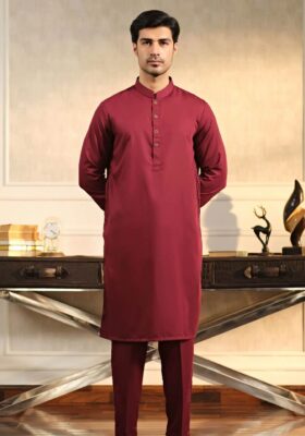 Ruby Red - Sherwani (Men)