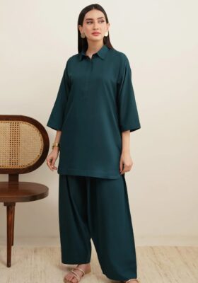 Raya Co-ord Set - Deep Teal