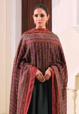 Geet (Hymn) Dupatta - Rust