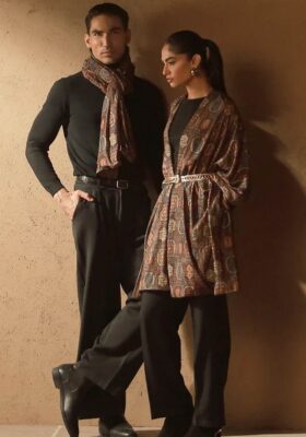 Sarfarosh (Fearlessly Devoted) Velvet Stole