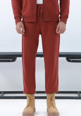 Jogger Pants - Brick Rust