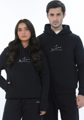 Pullover Hoodie - Raven Black