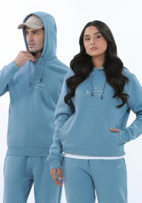 Pullover Hoodie - Mist Blue