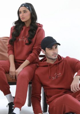 Pullover Hoodie - Brick Rust