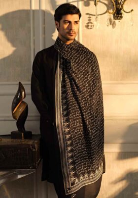 Sitaray (Beyond The Stars) Odhni - Black