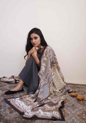 Virsa (Heritage) - Beige Odhni