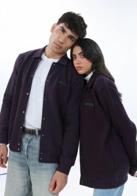 Varsity Jacket - Deep Purple