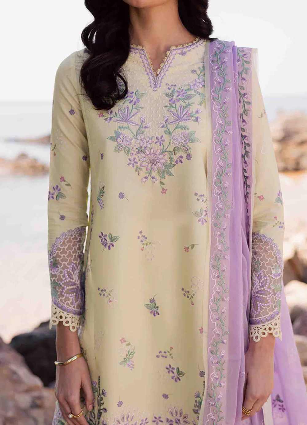 Aster Pale Yellow Shirt Set - Image 2