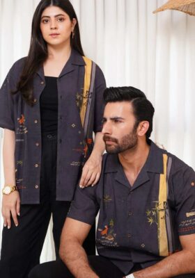 Safar (Life Of Journey) Shirt - Charcoal Grey