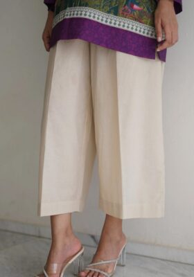Culotte Pants - Beige