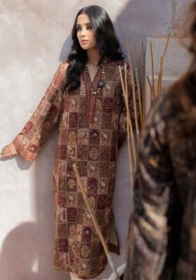 Jugnu (Firefly) Kurta - Antique Maroon