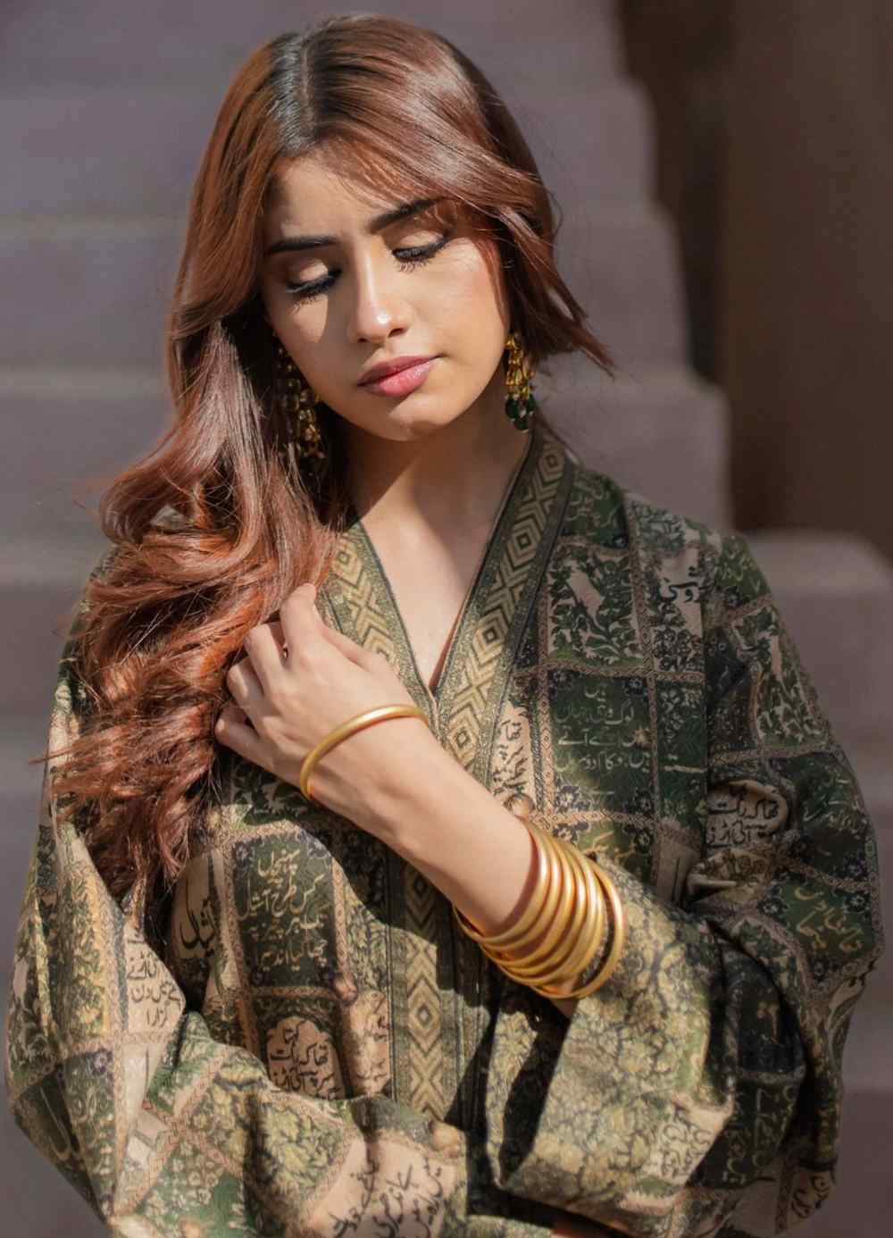 Jugnu (Firefly) Kurta - Royal Green - Image 2