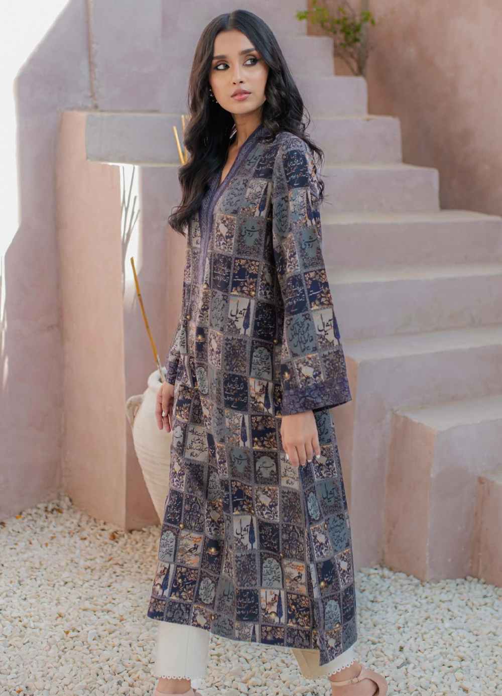 Jugnu (Firefly) Kurta - Imperial Blue