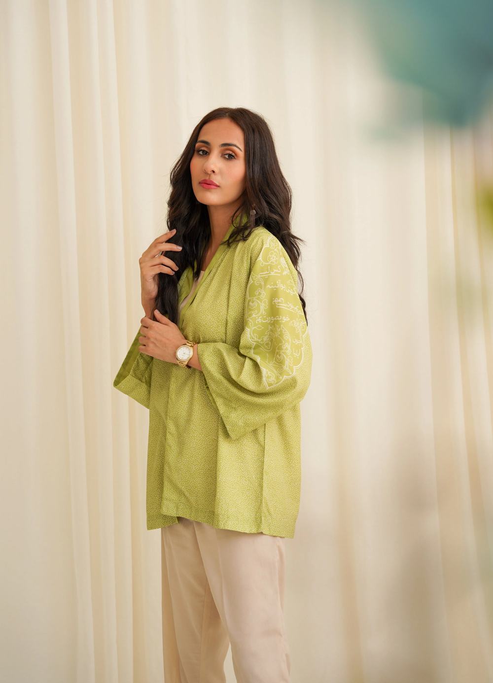 AAINA-JK-025-LMG-M - 1world Fashion