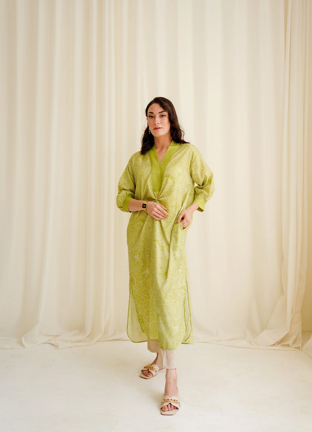 AAINA-KF-025-LMG-M - 1world Fashion