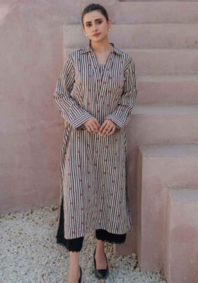 Alfaaz (Words) Kurta - Beige