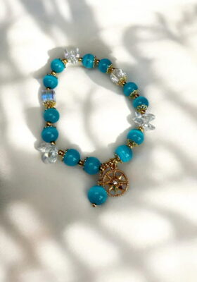 Blue Cat Eye Bracelet