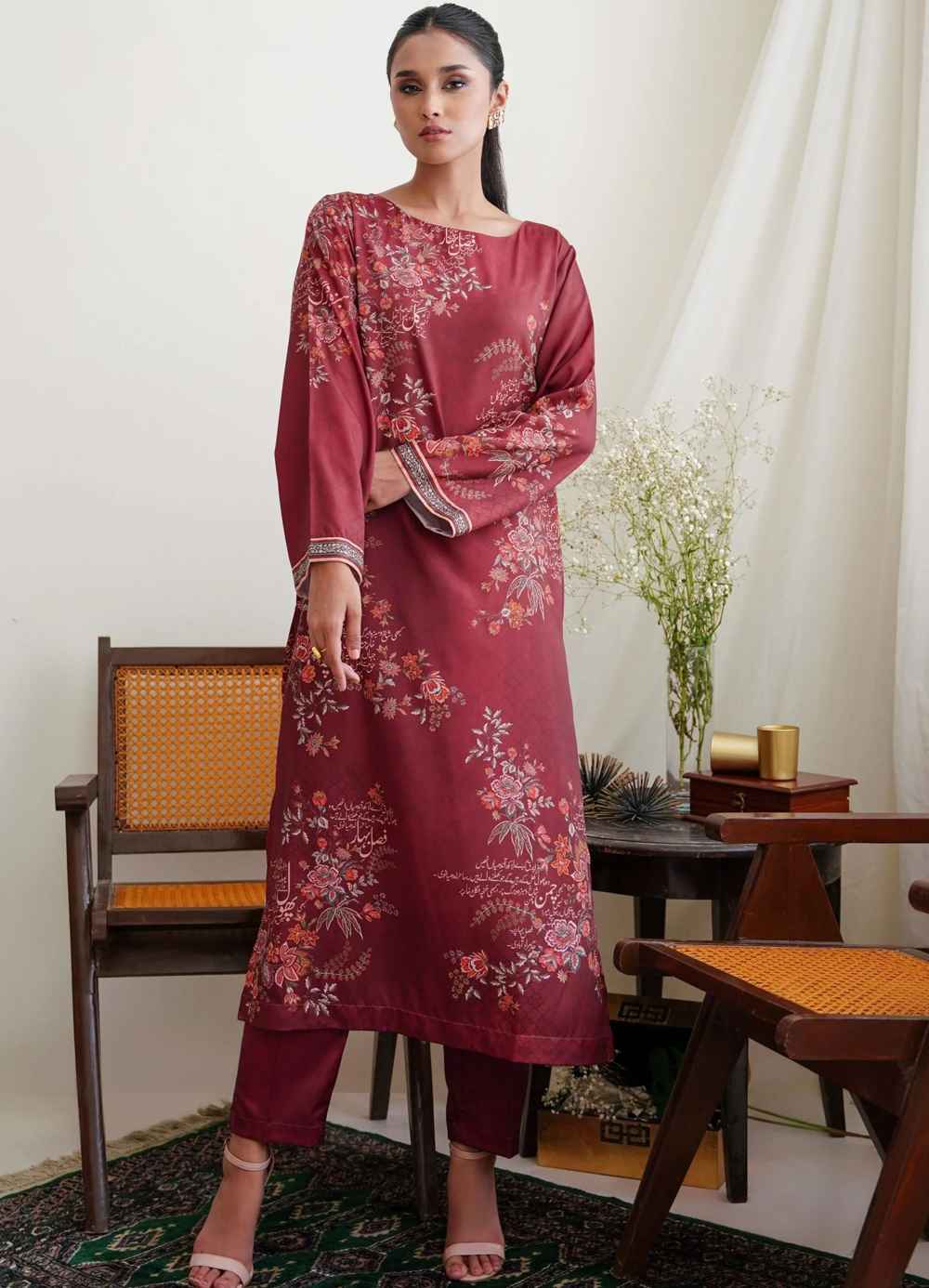 CHAMAN-055-MRN-M - 1world Fashion