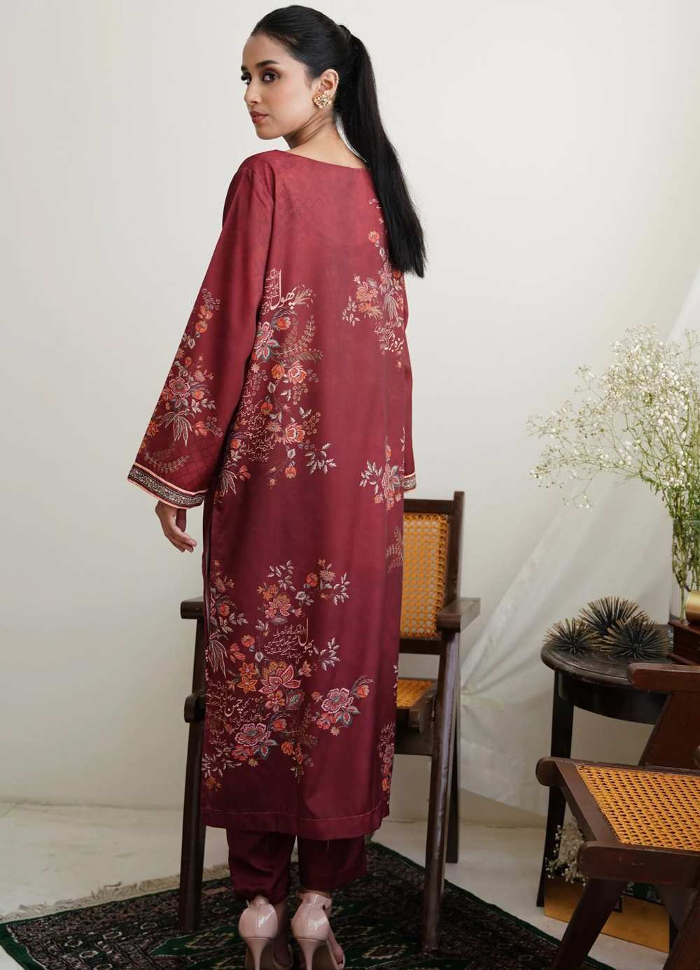 CHAMAN-055-MRN-S - 1world Fashion