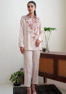 Chaman (Garden) Shirt - Deep Maroon