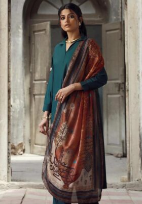 Dasht (Desert) Scarf - Rust