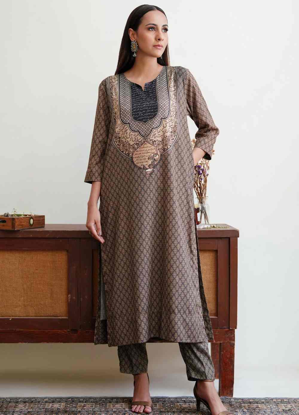 Elora Co-ord Set - Black - Image 3