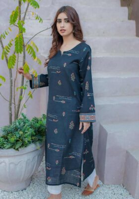 Fitoor (Passionate Love) Kurta - Black