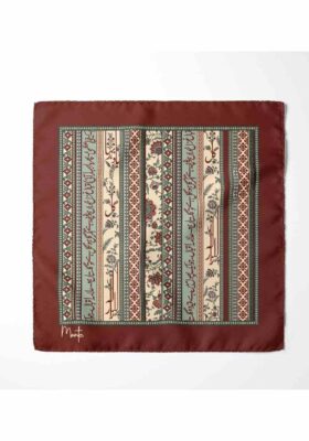 Red Gulistan - Pocket Square