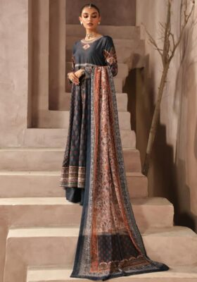 Gulraiz (Floral Rain) Dupatta - Beige