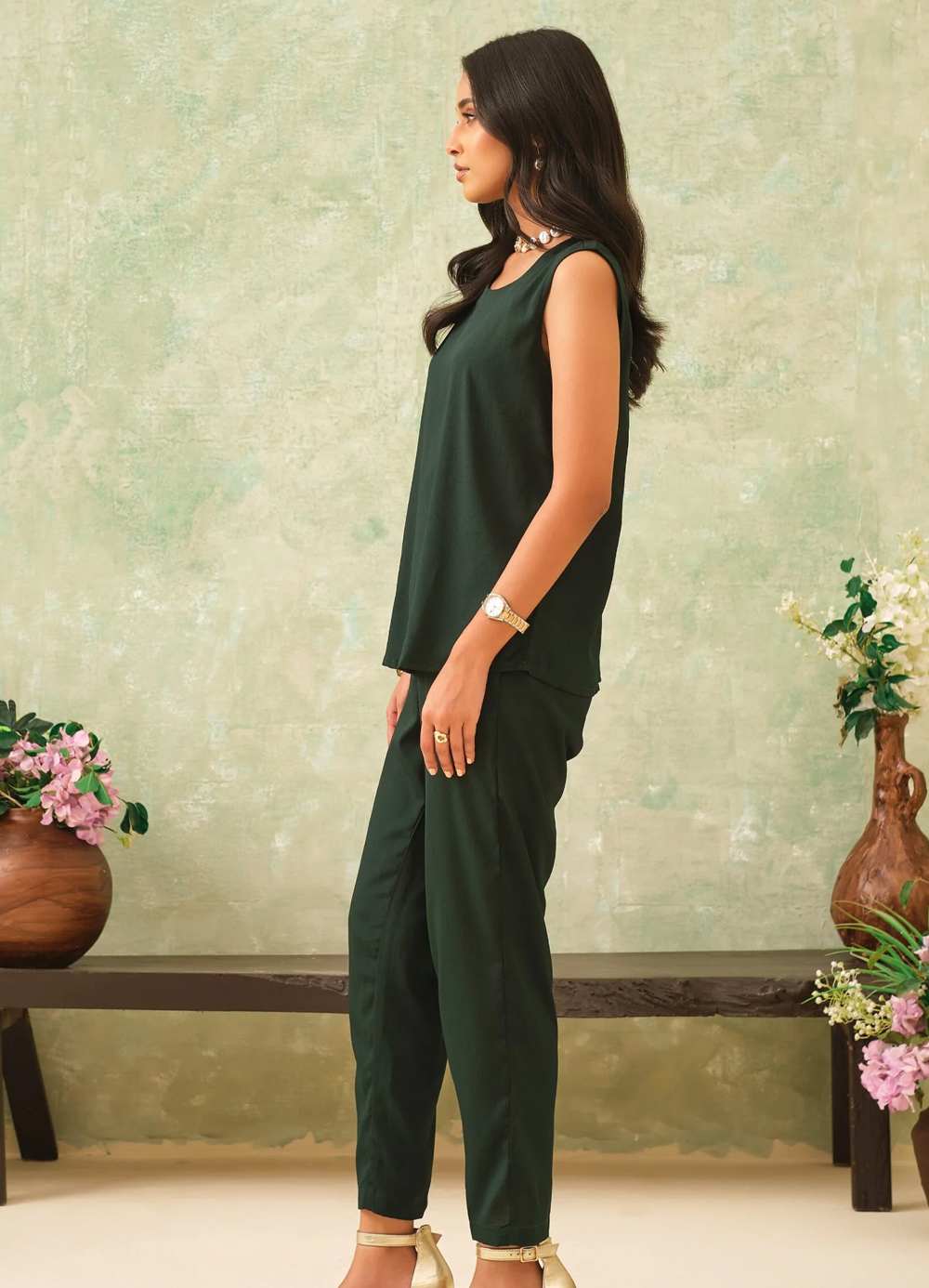 INNER-026-GRN-M - 1world Fashion