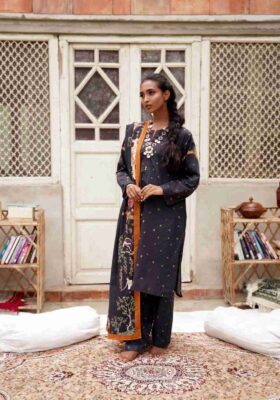 Shajr Co-Ord Set - Black