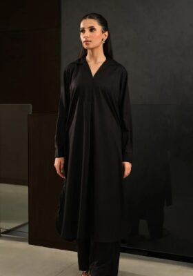 Mira Co-ord Set - Jet Black