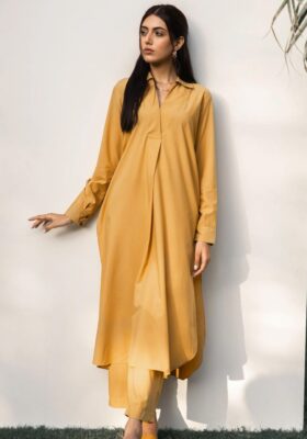 Mira Co-ord Set - Mustard Yellow