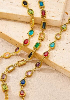 Multi Color Tennis Bracelet